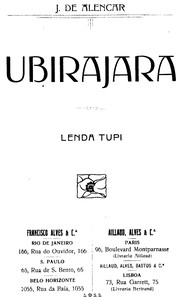 Capa de Ubirajara