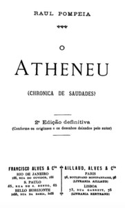 Capa de O Ateneu