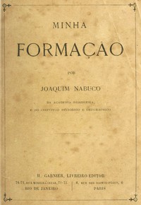 Capa de Minha Formação