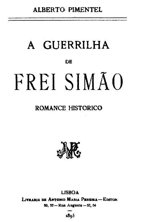 Capa de A Guerrilha de Frei Simão