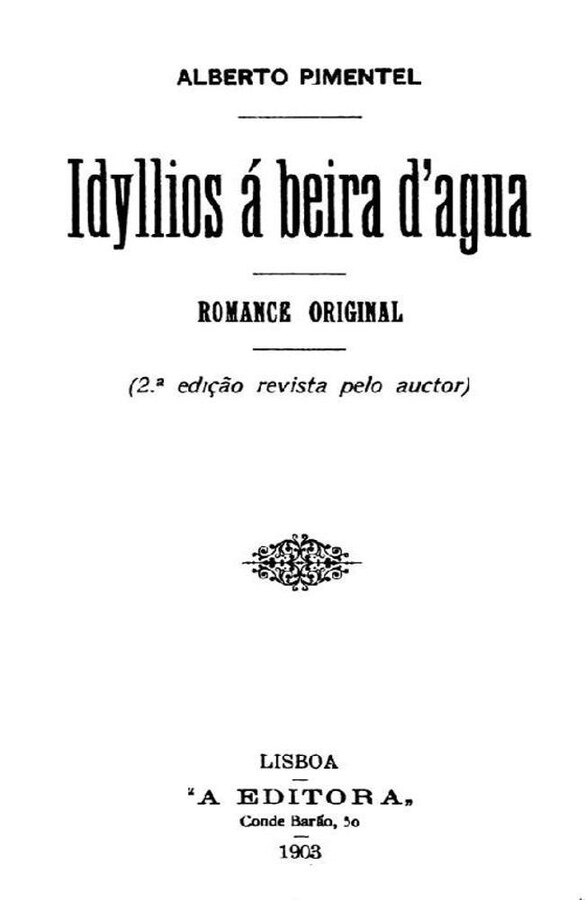 Capa de Idílios à Beira d’Água