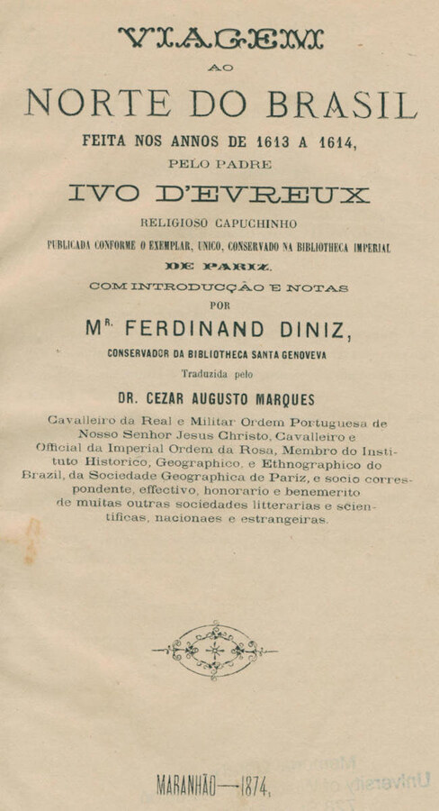 Capa de Viagem ao Norte do Brasil