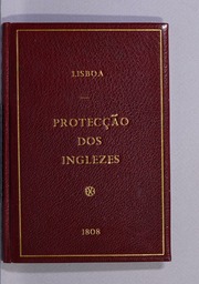 Capa de A protecçao dos Inglezes,