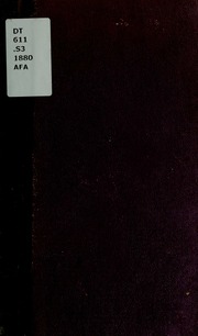 Capa de Os sertões d'Africa (apontamentos de viagem)