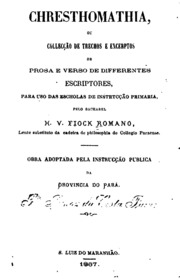 Capa de Chresthomathia