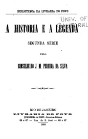 Capa de A historia e a legenda : [primo]-quarta série