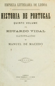 Capa de Historia de Portugal
