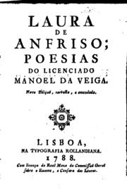 Capa de Laura de Anfriso : poesias