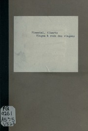 Capa de Viagem à roda das viagens