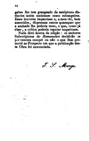Capa de O Romanceiro portuguez ou collecção de romances de historia portugueza: ou ...