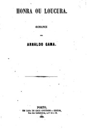 Capa de Honra ou Loucura; romance