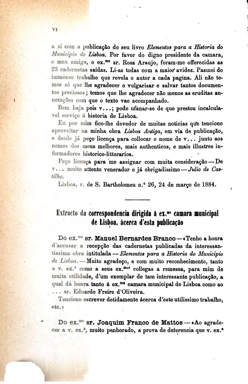 Capa de Elementos para a historia do municipio de Lisboa