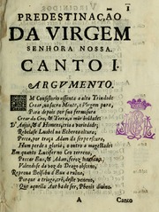 Capa de Virginidos, ou, Vida da Virgem Senhora Nossa : poema heroico