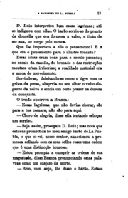 Capa de A baroneza de La Puebla, romance original do seculo XVI