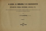 Capa de O amor, a mulker e o casamento; pensamentos, poesias, proverbios, anecdotas etc.