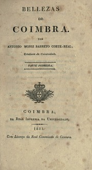 Capa de Bellezas de Coimbra