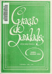 Capa de Oração de saudades : memórias