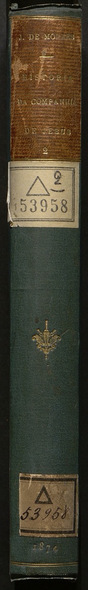 Capa de Memorias para a historia do extincto estado do Maranhão cujo territorio comprehende hoje as…