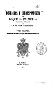 Capa de Despachos e correspondência do Duque de Palmella