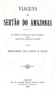 Capa de Viagens no sertão do Amazonas: do Pará á costa do Mar Pacifico pelo Amazonas, Bolivia e Peru