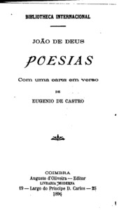 Capa de Poesias