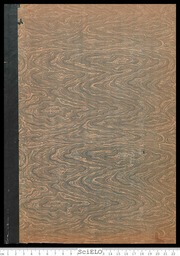 Capa de Memórias do Museu Goeldi (Museu Paraense) de História Natural e Ethnographia