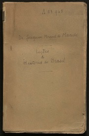 Capa de Lições de historia do Brasil para uso das escolas de instrucção primaria