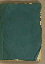Capa de Memoria sobre a necessidade e utilidades do plantio de novos bosques em Portugal,