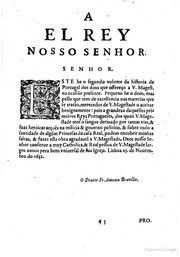 Capa de Quarta parte da Monarchia lusitana