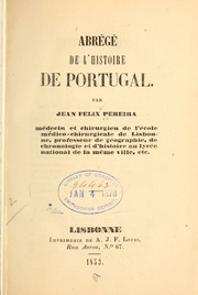 Capa de Abrégé de l'histoire de Portugal