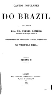 Capa de Cantos populares do Brazil