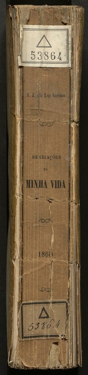Capa de Revelações da minha vida e memorias de alguns factos, e homens meus contemporaneos