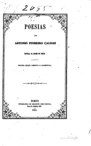 Capa de Poesias
