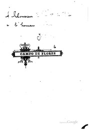 Capa de Campo de flores : poesias lyricas completas