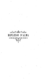 Capa de Reflexos d'alma, poesias