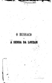 Capa de Memorias do Bussaco;