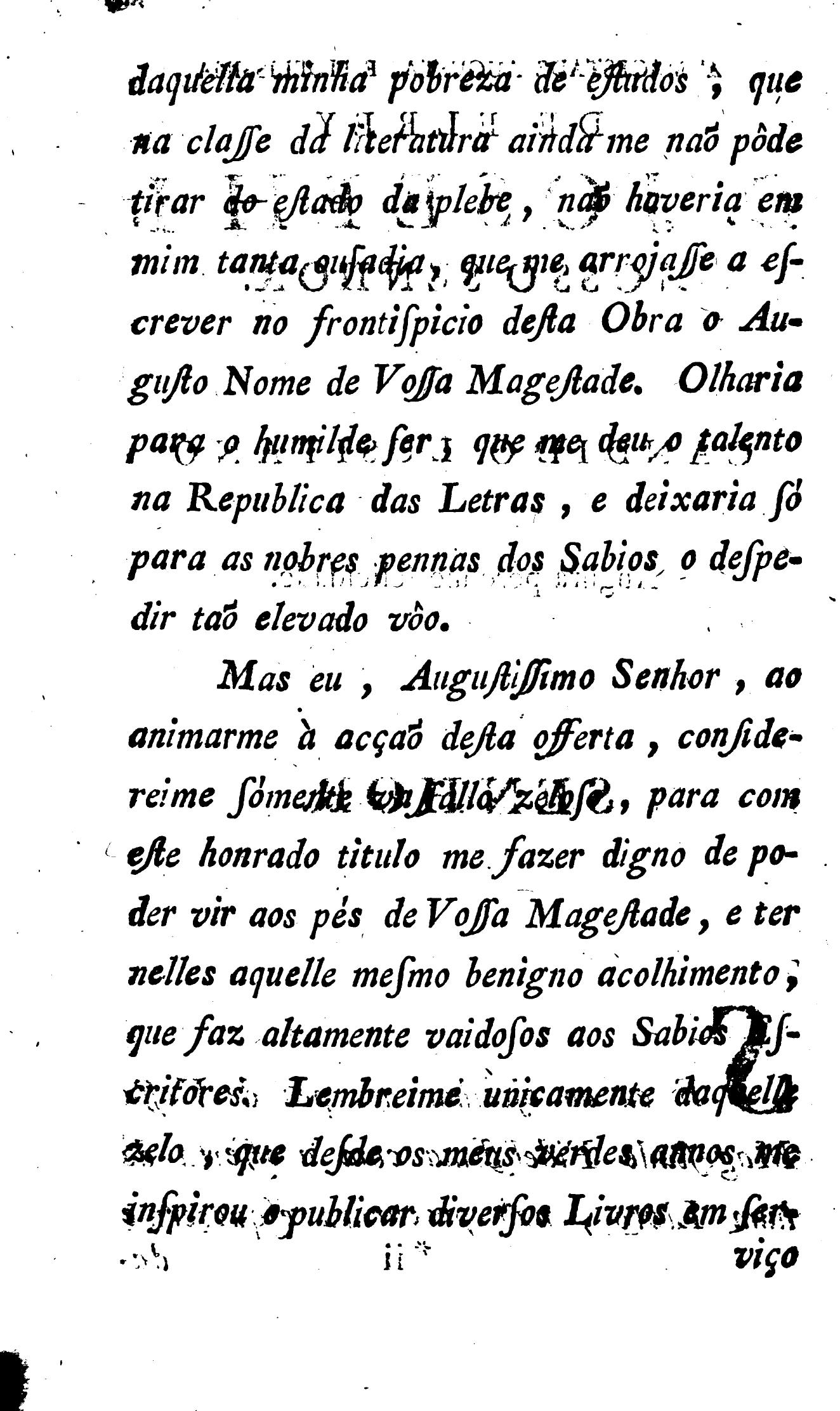 Capa de Diccionario poetico, para o uso dos que principiaõ a exercitarse na poesia portugueza